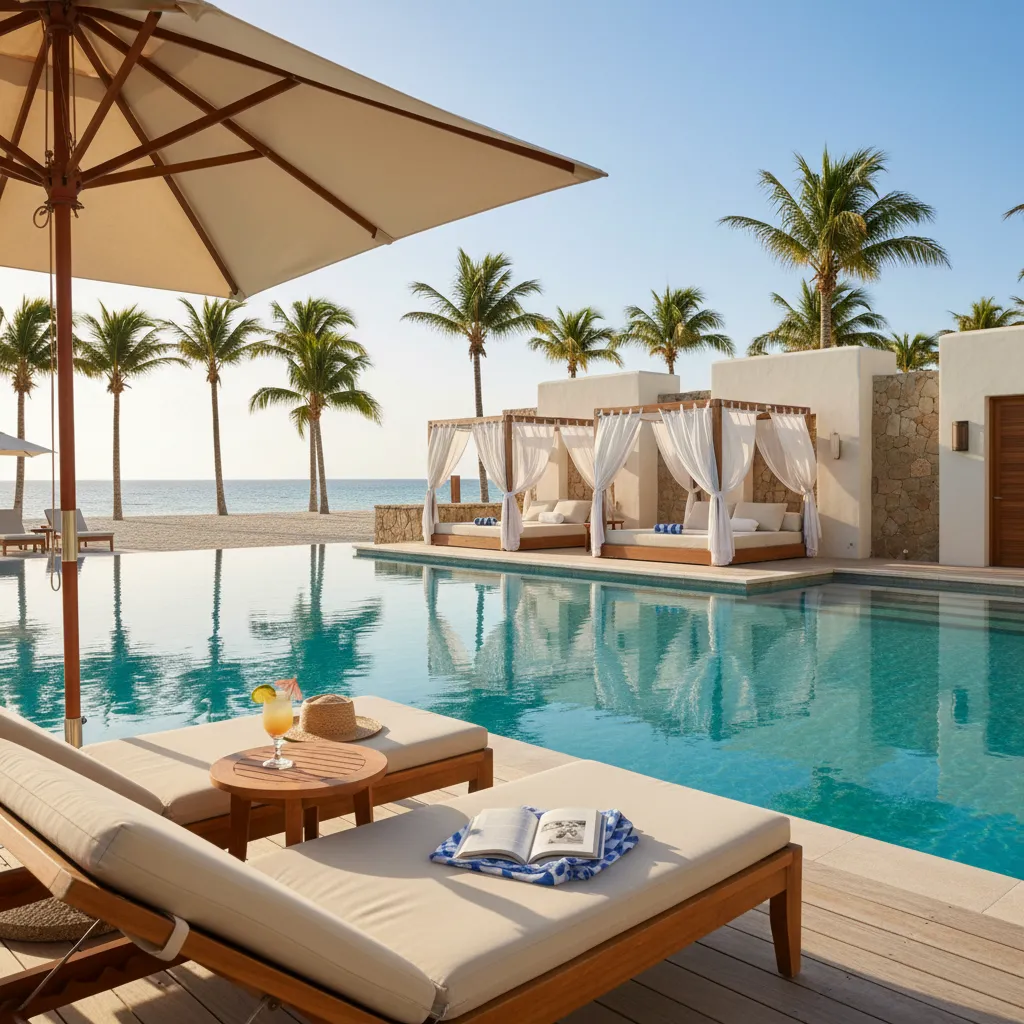 amazing caribbean resort poolside moment15