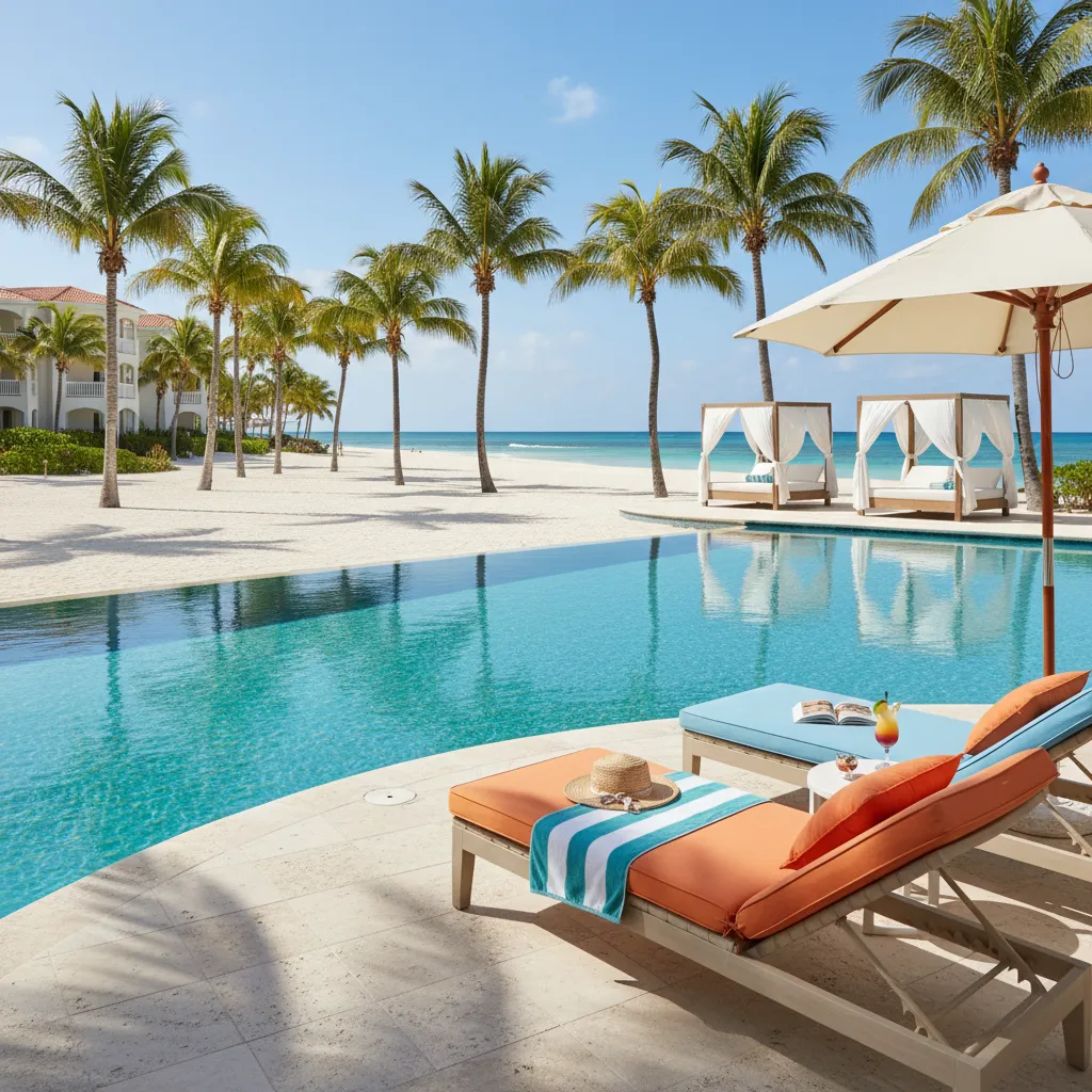 amazing caribbean resort poolside moment29