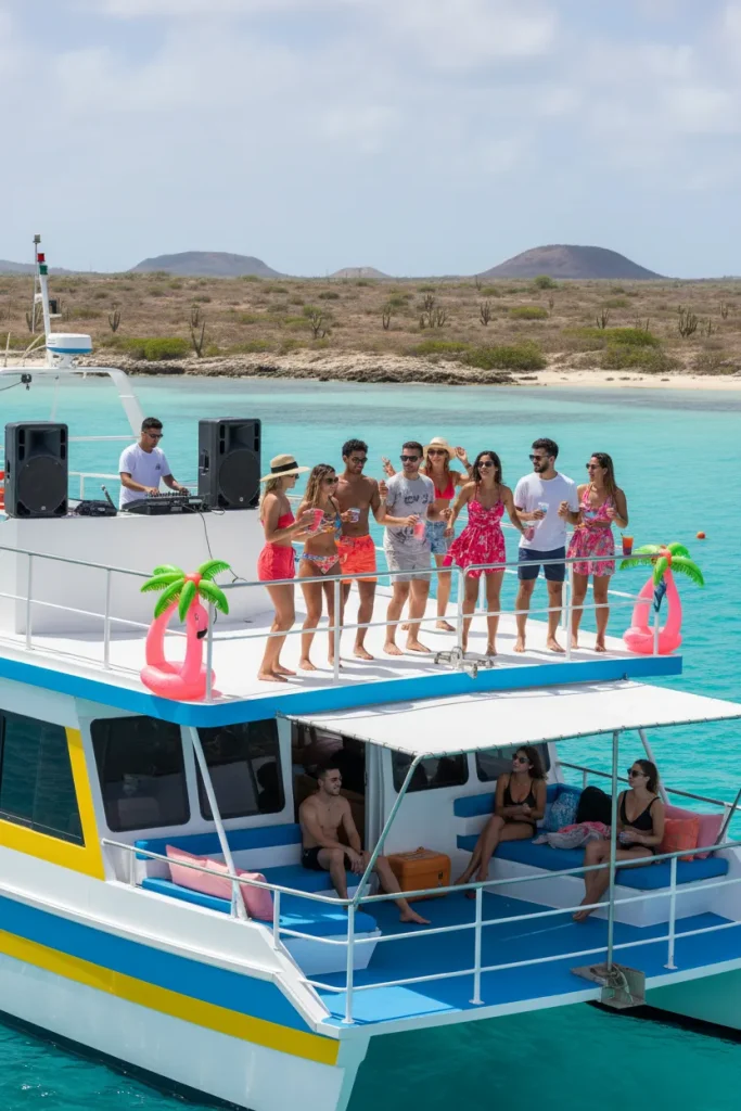 Should You Book A Party Boat In Aruba?