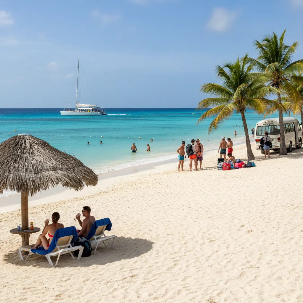 book tours or beach time