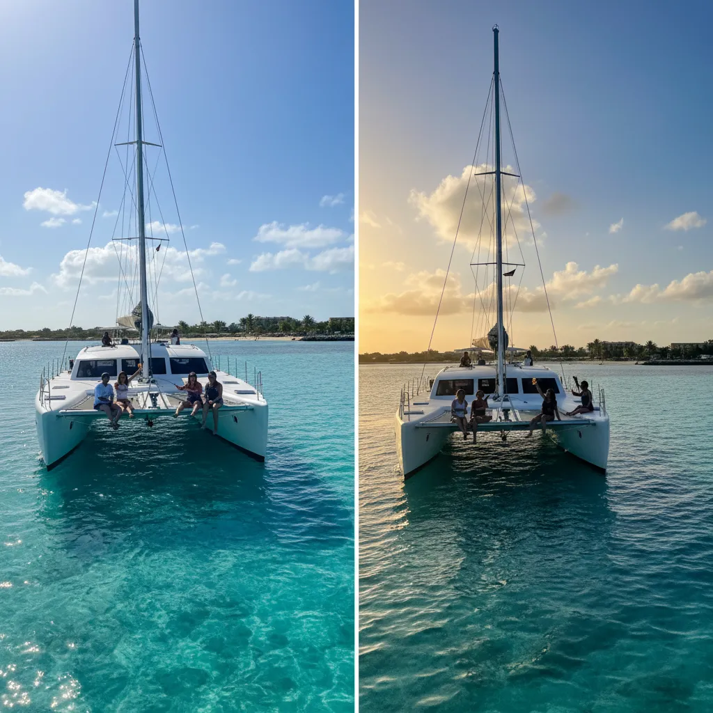 morning or sunset tour aruba