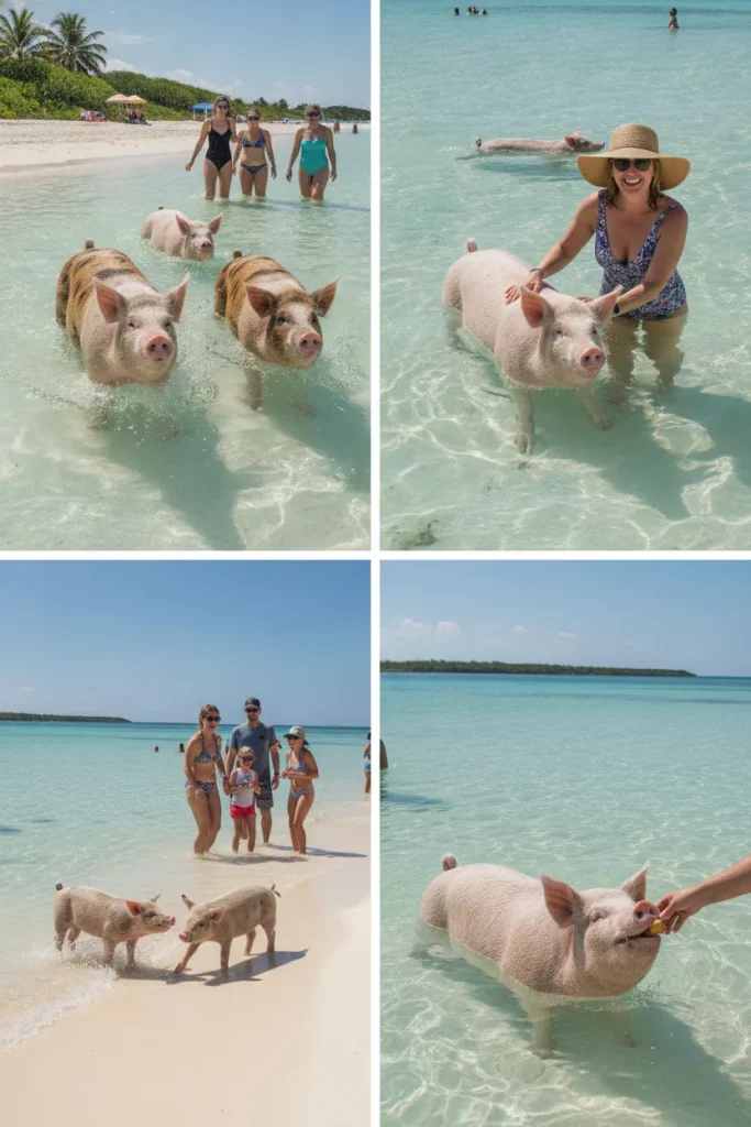 Swimming Pigs Tours In Exuma Worth Booking For A Classic Bahamas Day Out